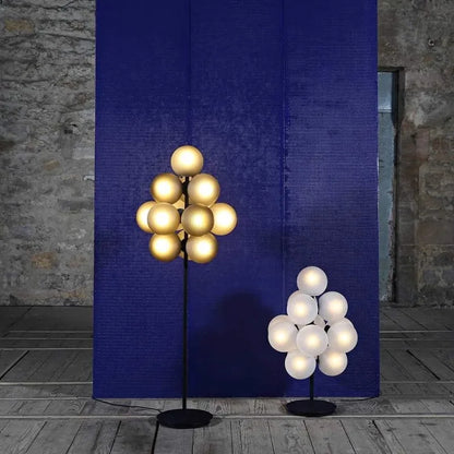 Decorbites™ Glas-Blase-Bodenleuchte: Moderne nordische LED-Beleuchtung für Wohnzimmer und Schlafzimmer