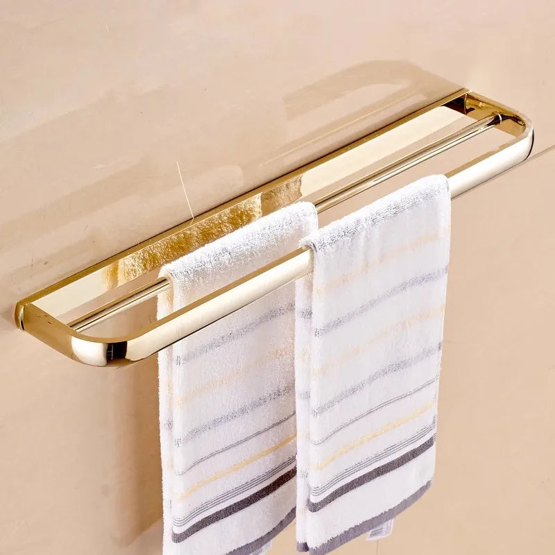 Gold Brass Bath Hardware