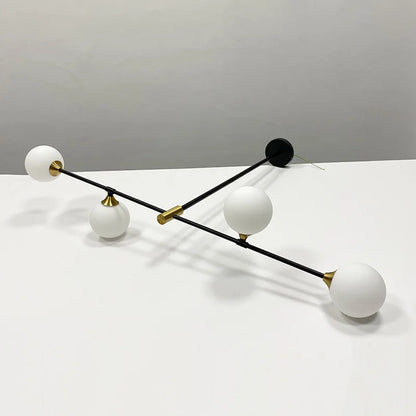 DecorBites™ Glass Ball Pendant Chandelier for Modern Home Decor and Lighting