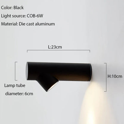 Decorbites™ LED Wandlampe: Aluminium Kreative Innen- und Außenleuchte für Wohnzimmer Badezimmer