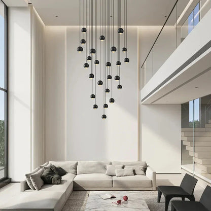 Decorbites™ Globuslinse Metall-Kronleuchter für Wohnzimmer Küche Schlafzimmer Café Treppenhaus Villa