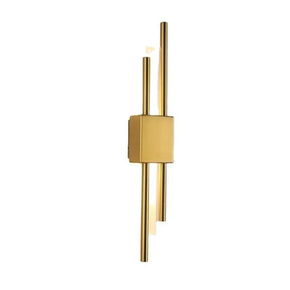 Decorbites™ Gold Rohr-Wandleuchte aus Eisen und Acryl Moderne Lampen für Schlafzimmer und Wohnzimmer