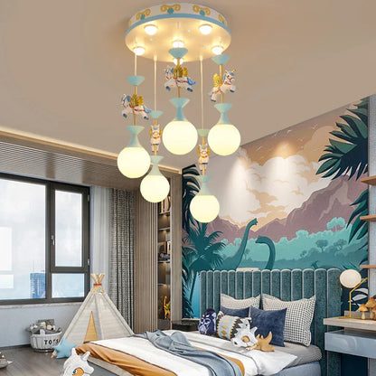 Decorbites™ Kinder-Deckenleuchter: Moderne LED-Hängeleuchte für die Dekoration des Mädchenzimmers