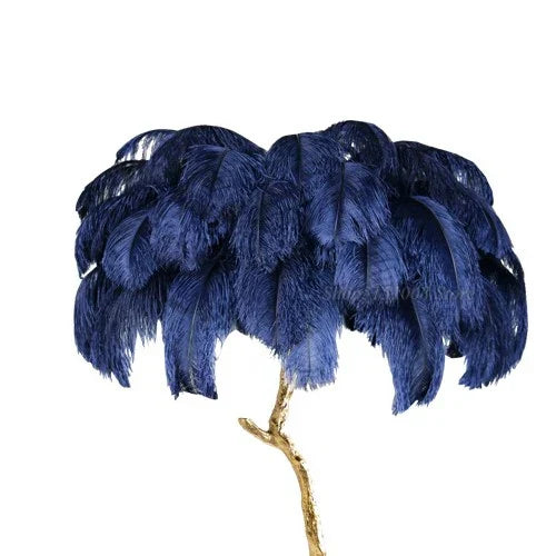 Decorbites™ Elegante Straußenfeder-Stehlampe für Heimdekoration & Beleuchtung