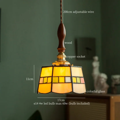 Decorbites™ Japanisches Vintage-LED-Glas-Pendant-Licht für die Hausdekoration