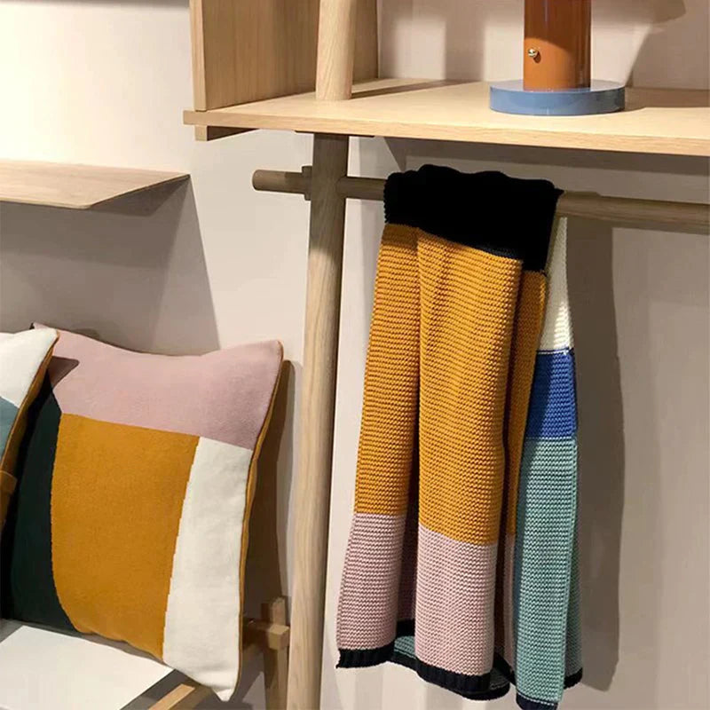 Decorbites™ Strick-Chenille-Decke für Bett und Sofa – Weich & Schick für die Heimdekoration