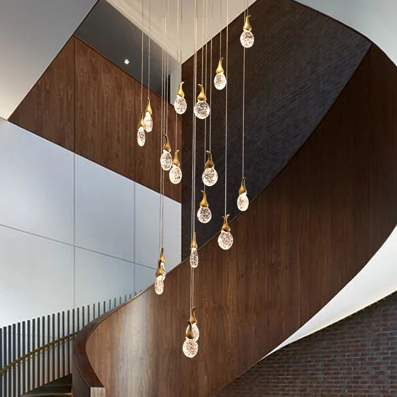 Crystal Gourd Chandelier