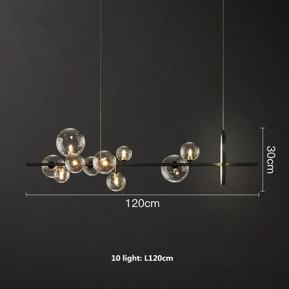 Decorbites™ Glasballen-G9-LED-Kronleuchter: Modernes minimalistisches nordisches Design