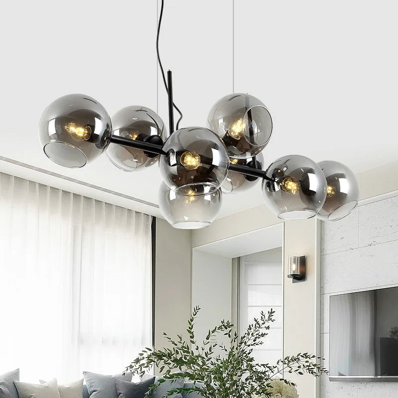 Decorbites™ Glas-Kugelleuchter für Esszimmer, Wohnzimmer und Küche