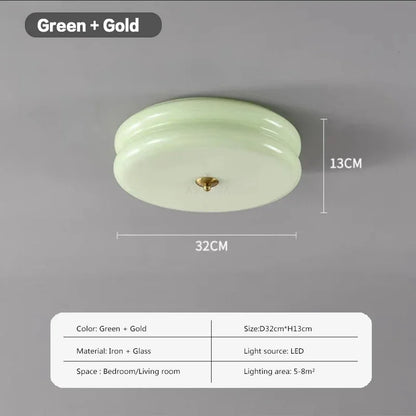 Decorbites™ Doppelt geschichtete Glas-LED-Deckenleuchten für Heimdekoration und Beleuchtungseinrichtungen