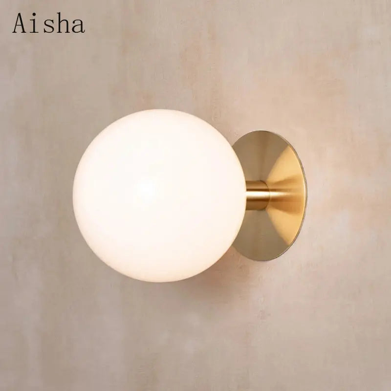 Decorbites™ Gold/Schwarze Wandlampe: Elegante Leuchte für Wohnzimmer, Schlafzimmer, Treppe, Flur