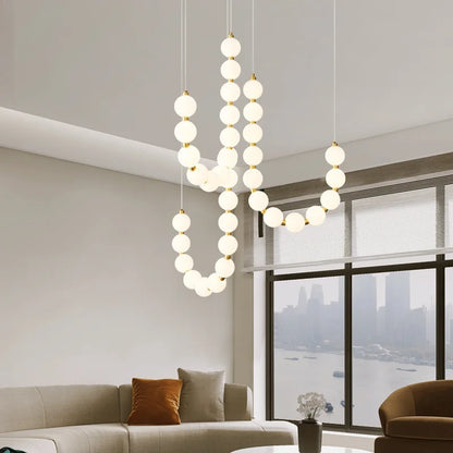 Decorbites™ Acryl-LED-Kronleuchter: Moderne Pendelleuchte für das Wohnzimmer
