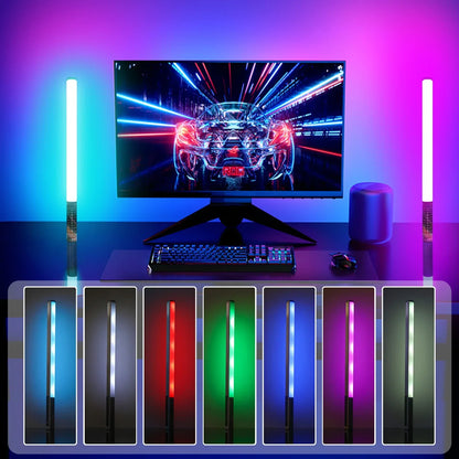 DecorBites™ LED Light Bar Tripod Set: Mood1 85cm RGB Music Mode for Video Photography Studio