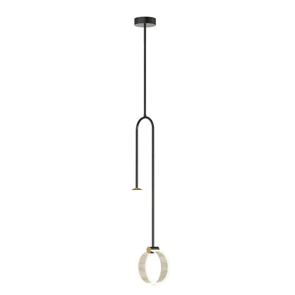 Decorbites™ Gold Luxus-LED-Hängeleuchte für Wohnzimmer, Schlafzimmer und Restaurant