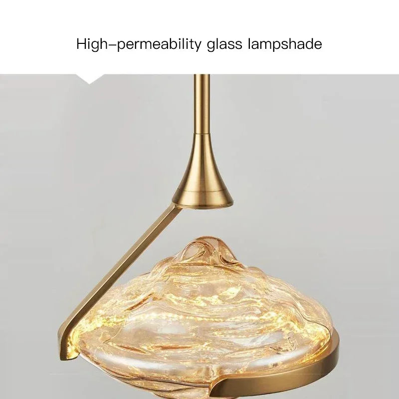 Decorbites™ Gold LED Anhängerlampe: Moderner Luxusstil für Schlafzimmer, Wohnzimmer, Esszimmer