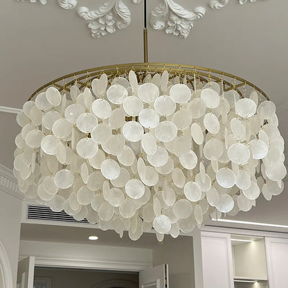 Decorbites™ Äolische Glocken Muschel-Lüster für mediterranes Wohnzimmer, Geschäft, Bar und Restaurant