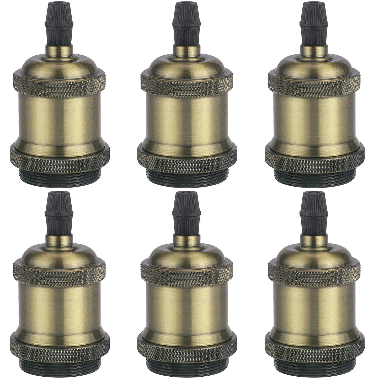 Decorbites™ Industrielle Retro-Lampenfassung Basis E26 E27 Vintage-Aufnahme für Anhänger-Deckenleuchte