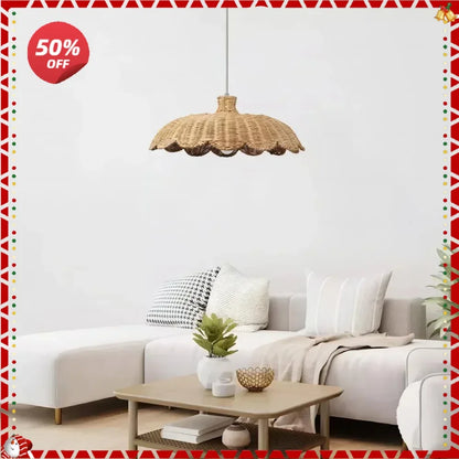 Decorbites™ Handgefertigte Rattan-Hängeleuchten - Chinesischer Stil Beleuchtung für Zuhause, Restaurant & Café