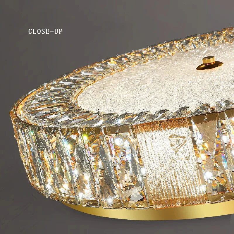 Gold LED Ceiling Fixture