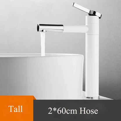 Decorbites™ Schwarze Messing Badezimmer-Waschbeckenarmatur Deckenmontiertes Gefäßmischer-Wasserhahn