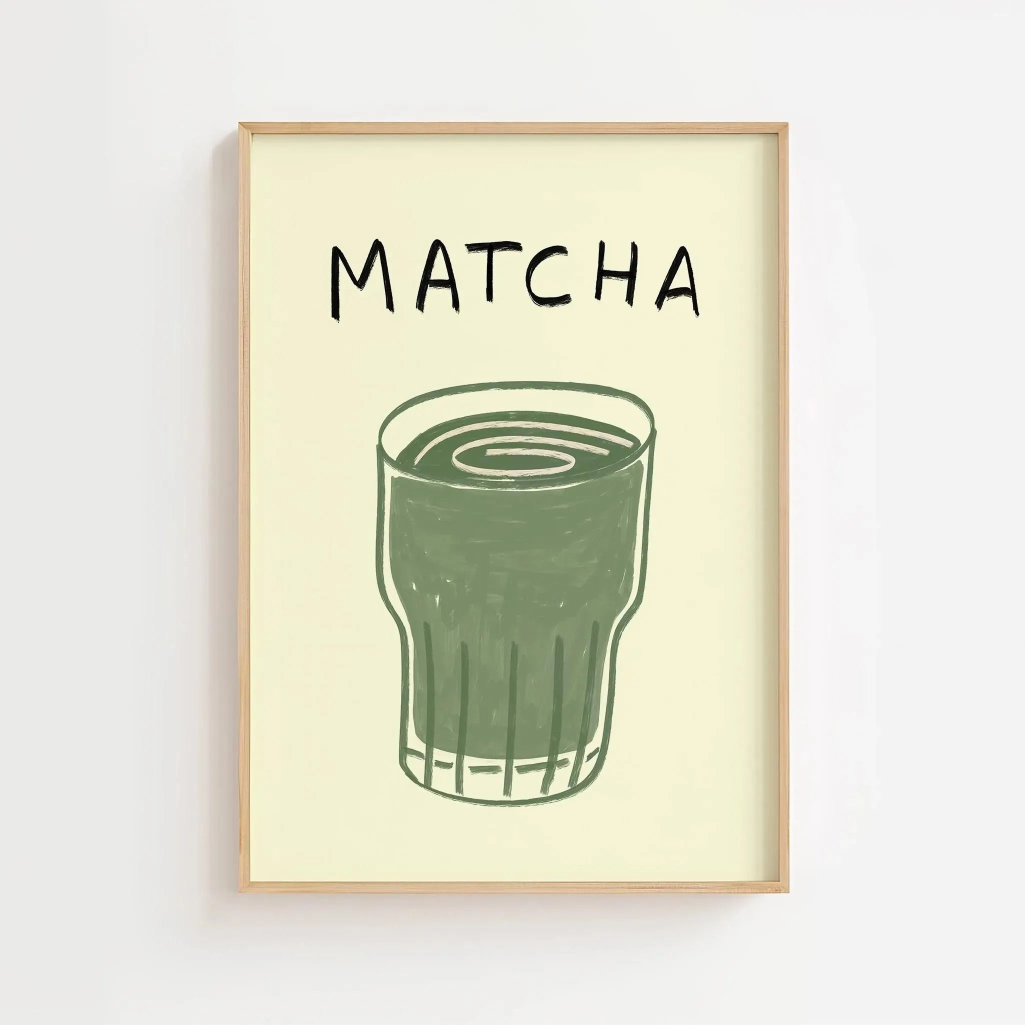 But First Cafecito Quotation Canvas Print Minimalist Matcha Club Spanish Wall Art Poster for Modern Living Room Cafe Home Decor