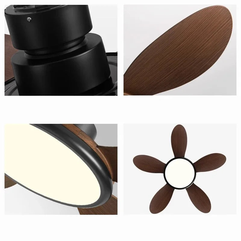 Decorbites™ LED-Deckenventilator mit Fernbedienung, modernes Design, geringer Energieverbrauch