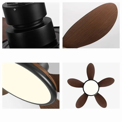 Decorbites™ LED-Deckenventilator mit Fernbedienung, modernes Design, geringer Energieverbrauch