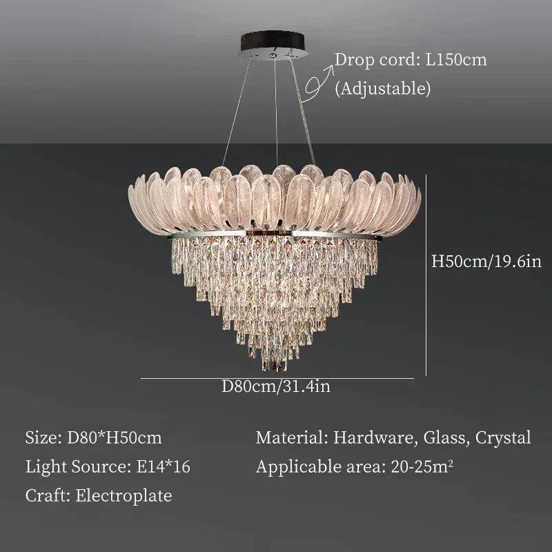 Decorbites™ Kristallkrone-Lüster: Luxuriöse Deckenbeleuchtung für Zuhause, Geschäft und Lobby