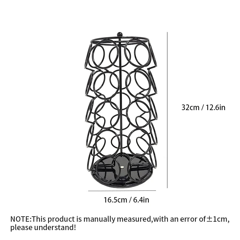 Decorbites™ Dolce Gusto Kapselhalter drehbarer Stauraum für 35 Pods