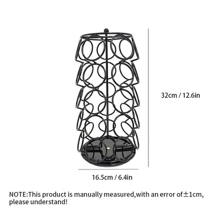 Decorbites™ Dolce Gusto Kapselhalter drehbarer Stauraum für 35 Pods