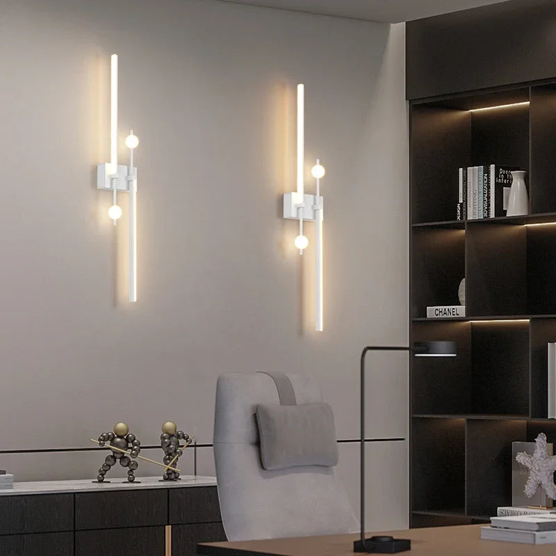 Decorbites™ LED Wandlampe: Modernes langes Line-Design für Wohnzimmer, Schlafzimmer, Flur, Innenbeleuchtung