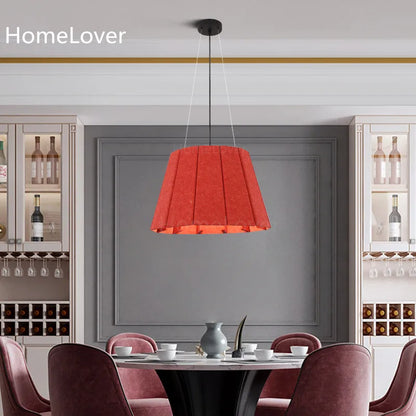 Decorbites™ Echo Gefiltrte Pendelleuchte: Nordischer Stil, kreatives Design, farbiger Lampenschirm, Beleuchtung für Wohnzimmer & Esszimmer