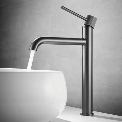 Basin Faucet Matte Black Brass