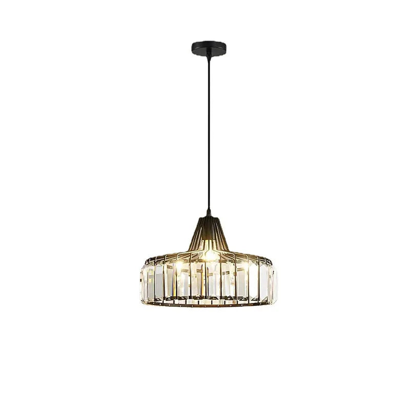 Decorbites™ Kristall-LED-Hängeleuchte: Retro-Gold-Lampenschirm für Wohnzimmer, Schlafzimmer, Esszimmer