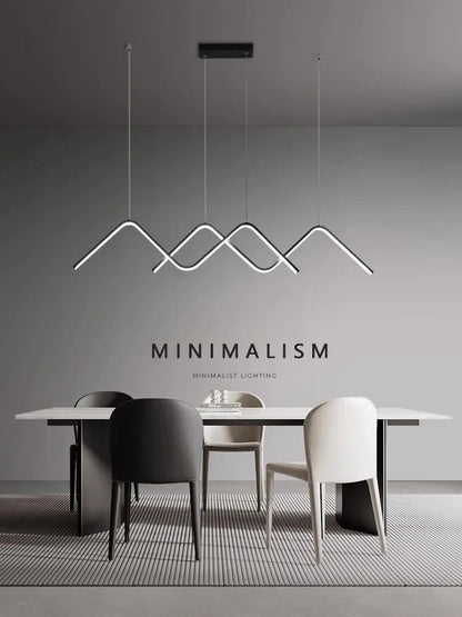 DecorBites™ Geometric LED Pendant Lights Modern Minimalist Chandelier Lighting