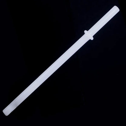 DecorBites™ Glass Bent Straw 200mm - Reusable Cold Beverage Drinking Straw