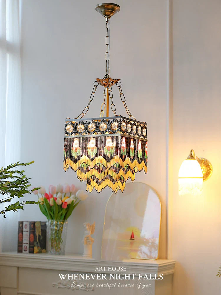 Decorbites™ Französischer Messing-Kristall-Deckenleuchter | Klassische Europäische Hängeleuchten