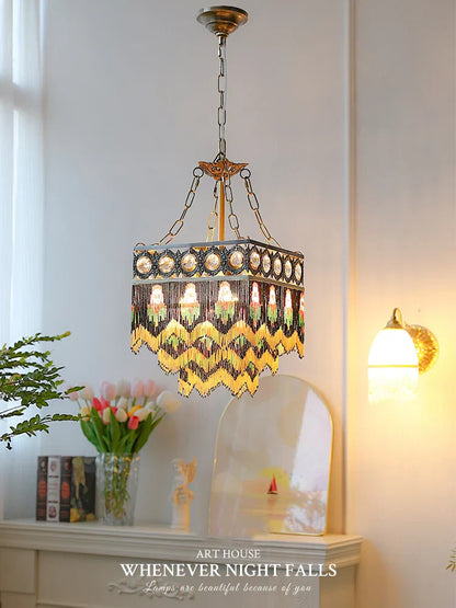 Decorbites™ Französischer Messing-Kristall-Deckenleuchter | Klassische Europäische Hängeleuchten