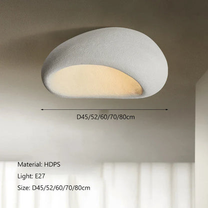 Decorbites™-Creme-Deckenleuchte Nordischer Minimalistischer Wabi-Sabi-Stil Schlafzimmer Wohnzimmer Leuchtenarmaturen