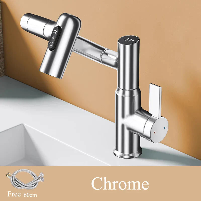 Chrome 360 LED Faucet