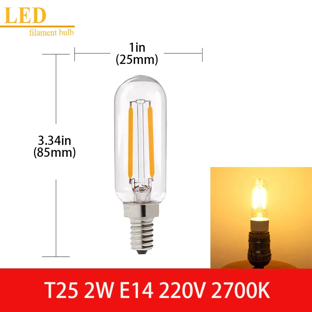 Clear Glass Vintage Bulb