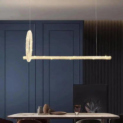 Decorbites™ Kristall-Hängeleuchte: Moderne dimmbare Kronleuchter für luxuriöses Wohnzimmer, Esszimmer, Schlafzimmer