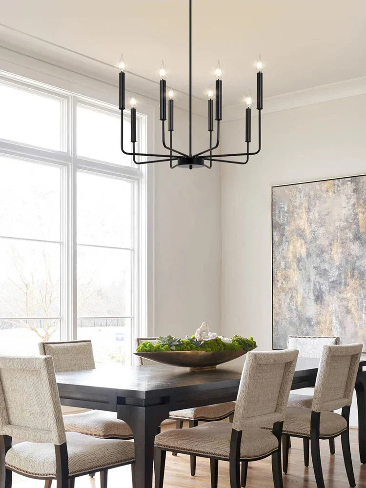 Bronze Industrial Chandelier
