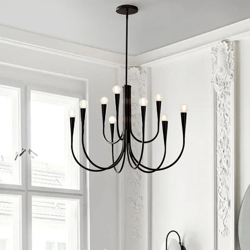 Decorbites™ Gold-Metal-Lüster: Moderne nordische LED-Beleuchtung für Wohnzimmer, Küche, Esszimmer