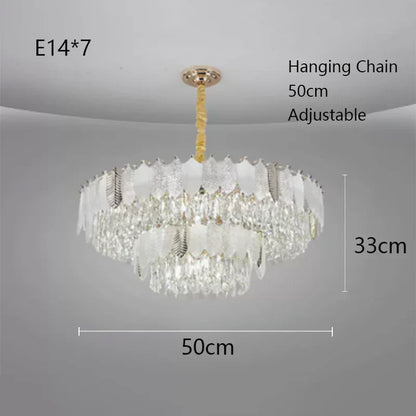 Decorbites™ Kristall-Innenleuchter: Postmoderne LED-Hängeleuchten für luxuriöse Wohnzimmerdekoration