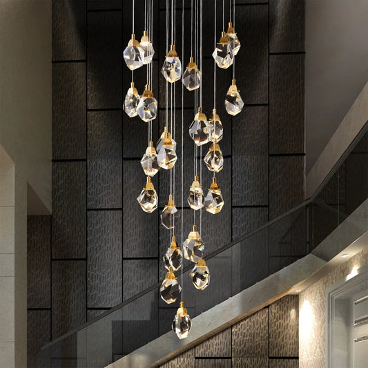 Decorbites™ Crystal-LED-Deckenleuchter: Stilvolle Beleuchtung für die Einrichtung des Zuhauses