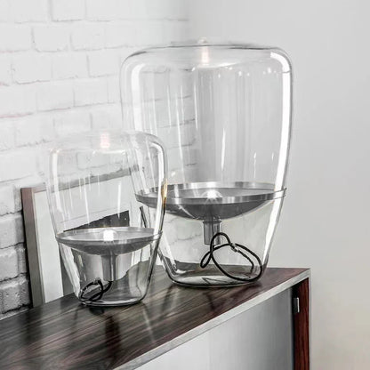 Decorbites™ Glas-Tischlampen Innenraum-Nachttischlampe für Wohnzimmer LED-Beleuchtung