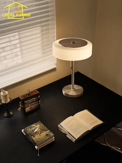 Decorbites™ Cremeglas-Tischleuchte LED E14, modernes Design im luxuriösen Vintage-Stil