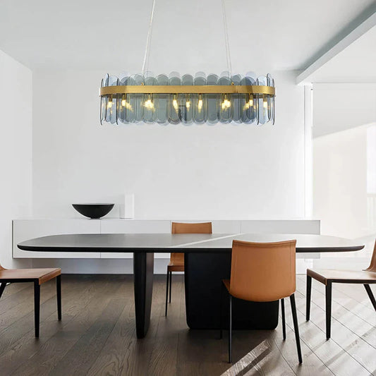 Decorbites™ Glasleuchter für die Decke: Elegante Beleuchtungslösung für den Esstisch