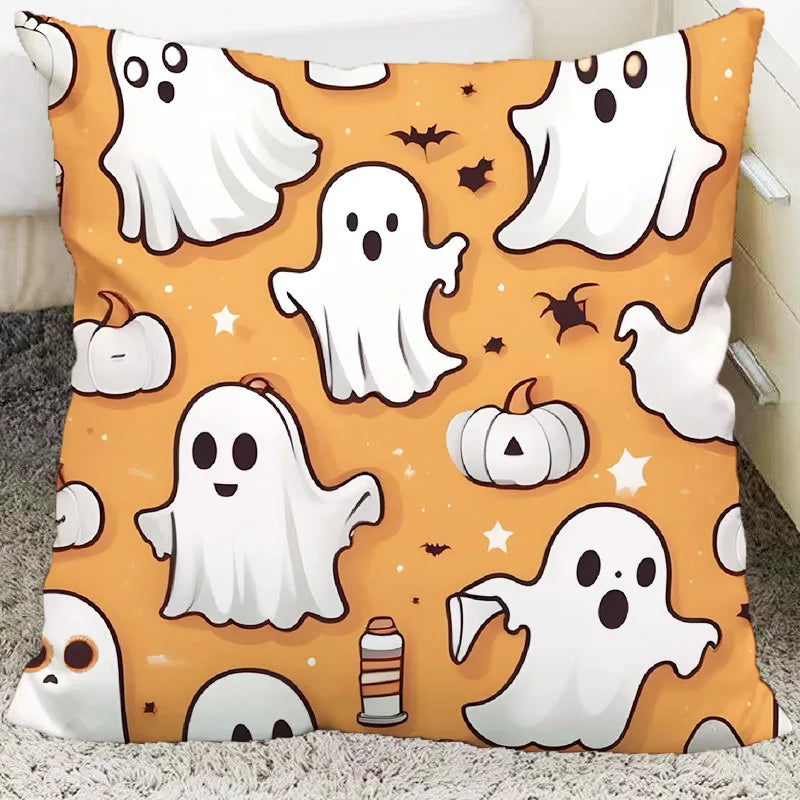 Decorbites™ Halloween-Plüsch-Kartoffelkissen für Wohnzimmer und Schlafzimmer, festliche Dekoration